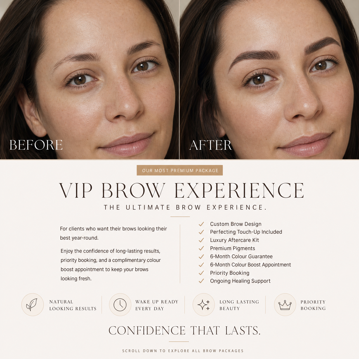 VIP Brow Experience